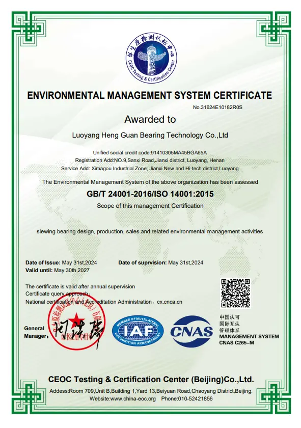 ISO9001 quality system certification ISO9001 quality system certification