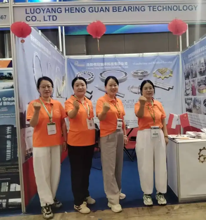 Hengguan Bearings Debuts at Indonesian Mining Exhibition, Winning Recognition from International Customers for Made-in-China Products